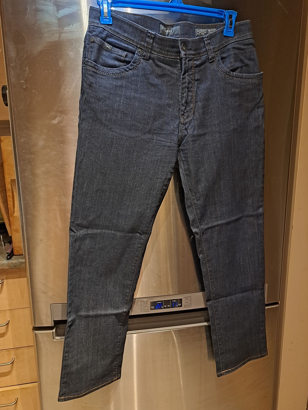 Slim Straight Men's Jeans in Dark Indigo